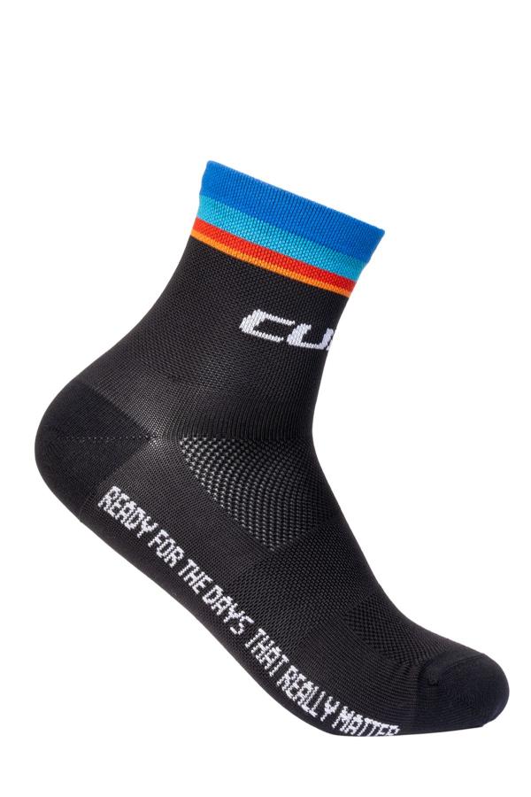 CUBE Socke Mid Cut ROAD/XC Teamline Gr&ouml;&szlig;e: 40-43