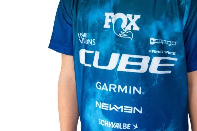 CUBE MTB Trikot ROOKIE X Actionteam kurzarm Gr&ouml;&szlig;e: XL (146/152) Produktbild 3