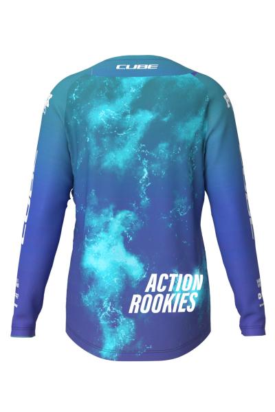 CUBE MTB Trikot ROOKIE X Actionteam langarm Gr&ouml;&szlig;e: XL (146/152) Produktbild 1