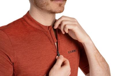 CUBE GRAVEL Trikot Full Zip CARGO kurzarm Gr&ouml;&szlig;e: XS Produktbild 5