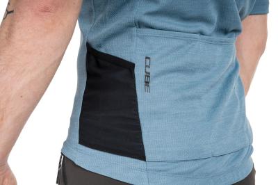 CUBE GRAVEL Trikot Full Zip CARGO kurzarm Gr&ouml;&szlig;e: XS Produktbild 3
