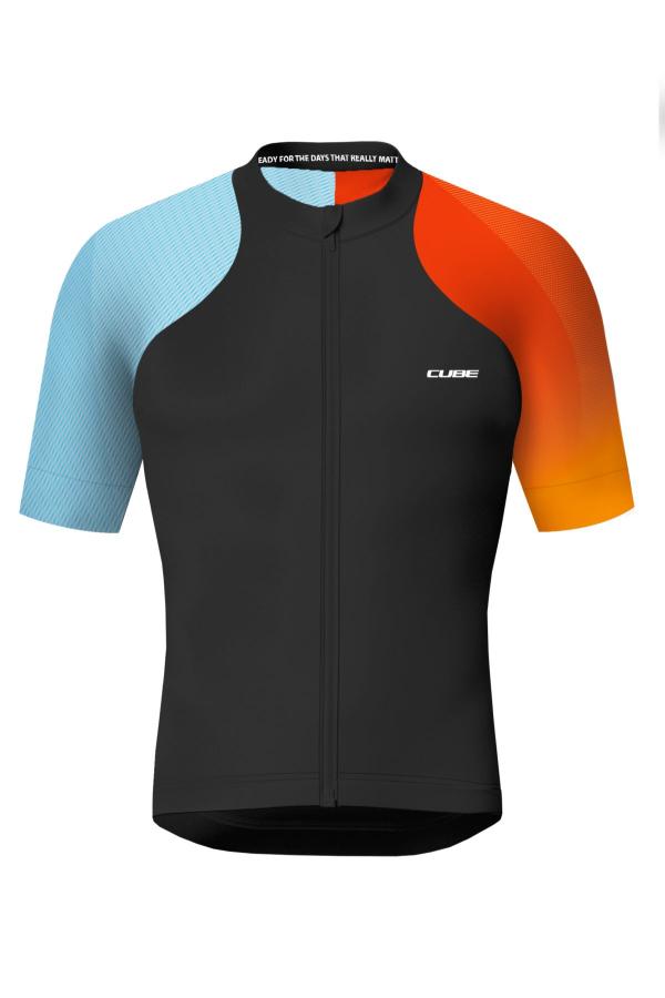 CUBE ROAD/XC Trikot TEAMLINE kurzarm Gr&ouml;&szlig;e: XXXL