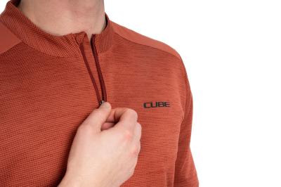 CUBE Trikot Half Zip CMPT kurzarm Gr&ouml;&szlig;e: L Produktbild 2