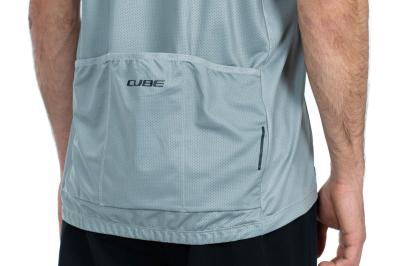 CUBE MTB Trikot Half Zip CMPT kurzarm Gr&ouml;&szlig;e: XS Produktbild 3