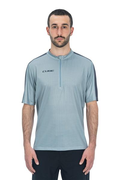 CUBE MTB Trikot Half Zip CMPT kurzarm Gr&ouml;&szlig;e: S Produktbild 1