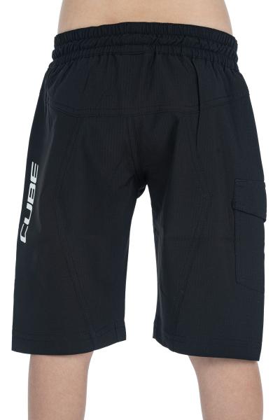 CUBE ROAD/XC Baggy Shorts ROOKIE Gr&ouml;&szlig;e: S (110/116) Produktbild 2