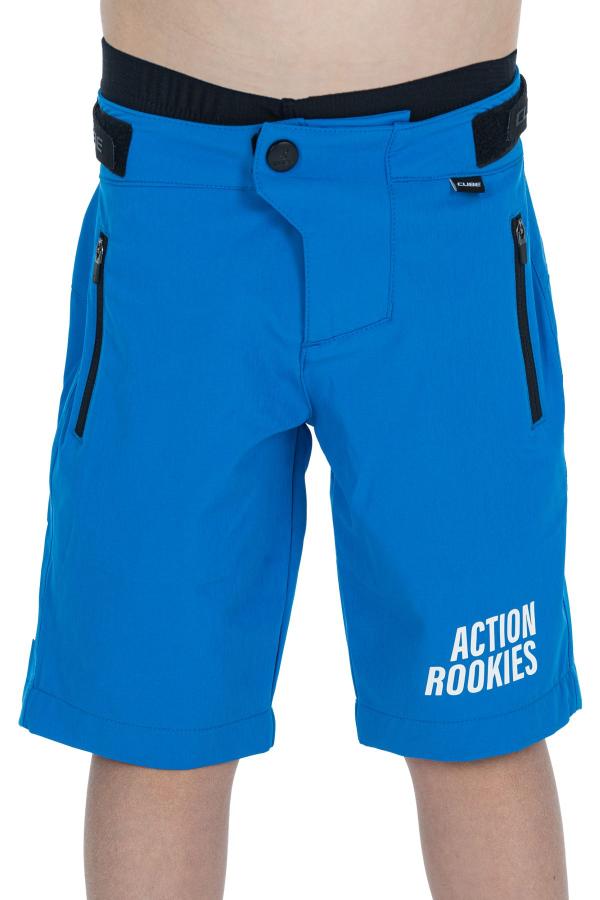 CUBE VERTEX Baggy Shorts ROOKIE X Actionteam inkl. Innenhose Gr&ouml;&szlig;e: L (134/140)