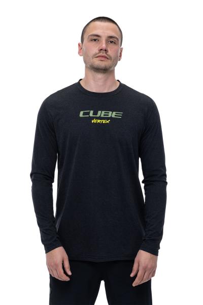 CUBE MTB Rundhalstrikot FLOW langarm Gr&ouml;&szlig;e: S Produktbild 2