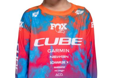 CUBE MTB Trikot ROOKIE X Actionteam langarm Gr&ouml;&szlig;e: XL (146/152) Produktbild 2