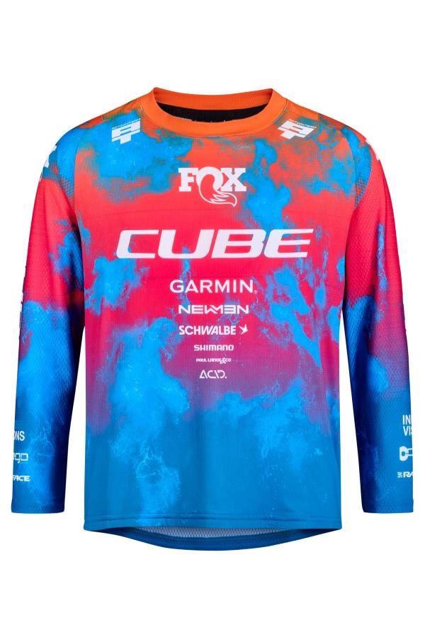 CUBE MTB Trikot ROOKIE X Actionteam langarm Gr&ouml;&szlig;e: XXL (158/164)