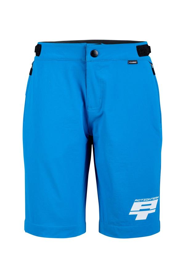 CUBE MTB Baggy Short ROOKIE X Actionteam Gr&ouml;&szlig;e: S (110/116)