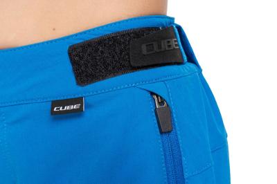 CUBE MTB Baggy Short ROOKIE X Actionteam Gr&ouml;&szlig;e: M (122/128) Produktbild 3