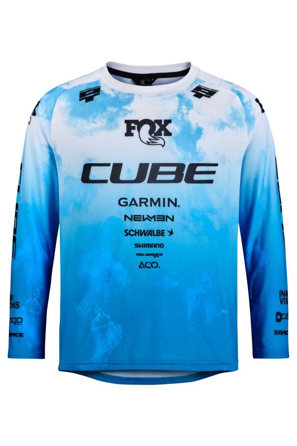 CUBE MTB Trikot ROOKIE X Actionteam langarm Gr&ouml;&szlig;e: XXL (158/164)
